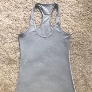 Lululemon Gray Cool Racerback Tank